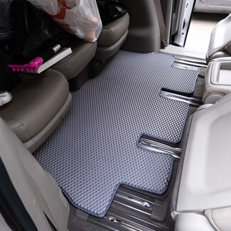 Ворсовые коврики на KIA Carnival III 9 мест и 11 мест 2014 - 2021 в Саратове Ворсовые коврики на KIA Carnival III 9 мест и 11 мест 2014 - 2021 в Саратове