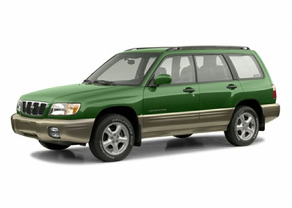 Ворсовые коврики на Subaru Forester I 1997 - 2002 в Саратове