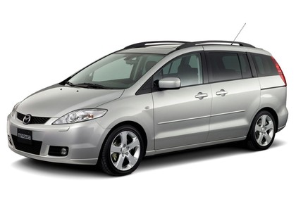 Ворсовые коврики на Mazda 5 2004 - 2011 в Саратове
