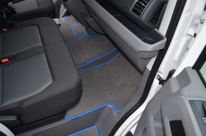 Ворсовые коврики на Volkswagen Crafter II 2016 - 2025 в Саратове
