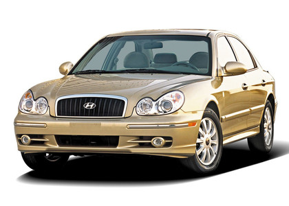 Ворсовые коврики на Hyundai Sonata 4 (EF) 1998 - 2012 в Саратове