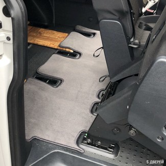 Ворсовые коврики на Volkswagen Caravelle (T5) 2003 - 2015 в Саратове