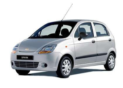 Ворсовые коврики на Chevrolet Spark II 2005 - 2010 в Саратове