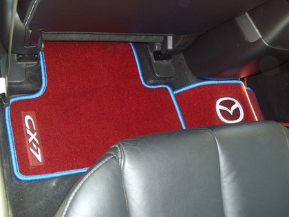 Ворсовые коврики на Mazda CX7 2006 - 2012 в Саратове