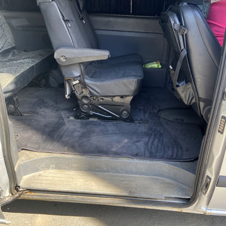 Ворсовые коврики на Mercedes Vito (W639) 2003 - 2014 в Саратове