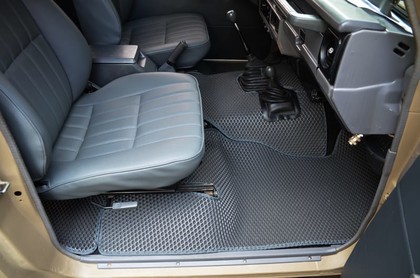Ворсовые коврики на Toyota Land Cruiser 70 2006 - 2025 в Саратове