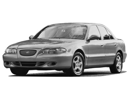 Ворсовые коврики на Hyundai Sonata 3 (Y3) 1993 - 1998 в Саратове