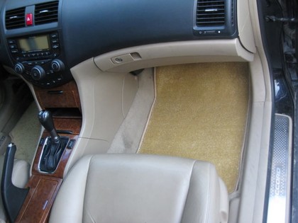 Ворсовые коврики на Honda Accord VII 2002 - 2008 в Саратове