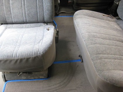 Ворсовые коврики на Toyota Estima Emina (Lucida) 1990 - 2000 в Саратове
