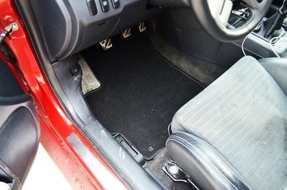 Ворсовые коврики на Mitsubishi Lancer X 2007 - 2017 в Саратове