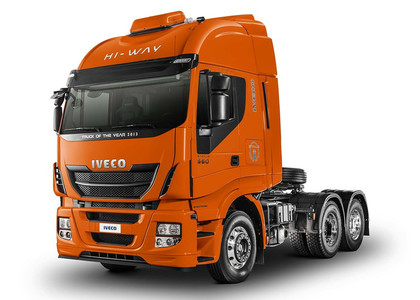 Ворсовые коврики на Iveco Stralis (Hi-Way) 2016 - 2025 в Саратове
