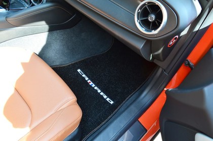 Ворсовые коврики на Chevrolet Camaro VI 2015 - 2024 в Саратове