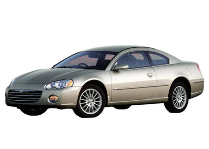 Ворсовые коврики на Chrysler Sebring II Coupe 2000 - 2006 в Саратове