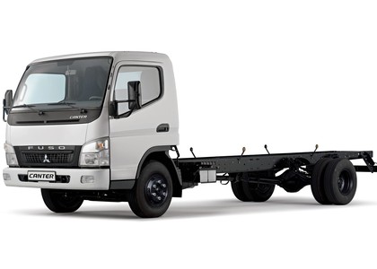 Ворсовые коврики на Mitsubishi Fuso Canter VII широкая кабина 2002 - 2017 в Саратове