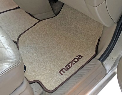 Ворсовые коврики на Mazda MPV II 1999 - 2006 в Саратове
