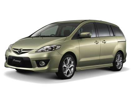 Ворсовые коврики на Mazda Premacy II 2005 - 2010 в Саратове
