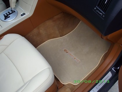 Ворсовые коврики на Infiniti FX I 2003 - 2008 в Саратове