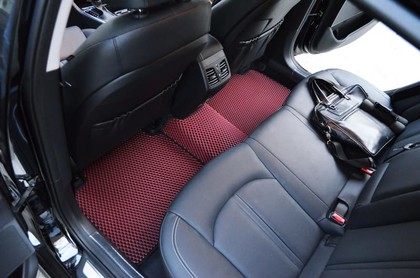 Ворсовые коврики на Hyundai Sonata 7 (LF) 2014 - 2019 в Саратове