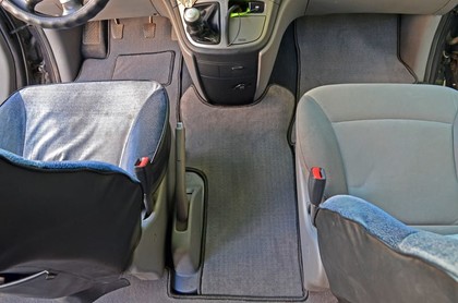 Ворсовые коврики на Hyundai H1 II 2007 - 2022 в Саратове