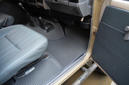 Ворсовые коврики на Toyota Land Cruiser 70 2006 - 2025 в Саратове