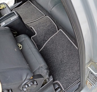 Ворсовые коврики на Land Rover Freelander I 1998 - 2006 в Саратове