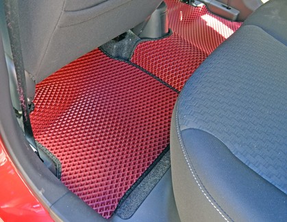 Ворсовые коврики на Mitsubishi Mirage VI 2012 - 2025 в Саратове