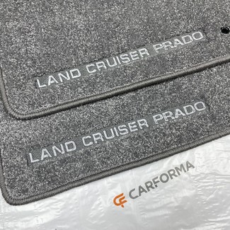 Ворсовые коврики на Toyota Land Cruiser Prado 95 1996 - 2002 в Саратове