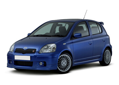 Ворсовые коврики на Toyota Yaris I 1999 - 2005 в Саратове