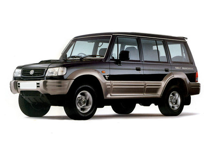 Ворсовые коврики на Hyundai Galloper II 1997 - 2003 в Саратове