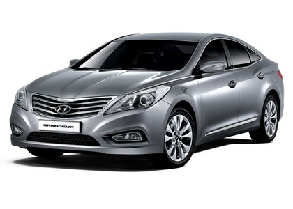 Ворсовые коврики на Hyundai Grandeur V 2011 - 2016 в Саратове