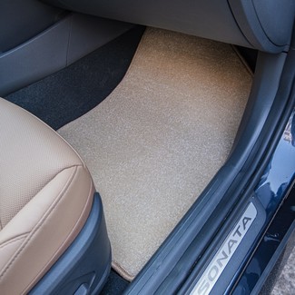 Ворсовые коврики на Hyundai Sonata 8 (DN8) 2019 - 2025 в Саратове