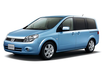 Ворсовые коврики на Nissan Lafesta (B30) 2004 - 2012 в Саратове