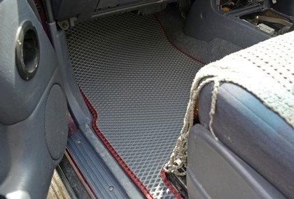 Ворсовые коврики на Toyota Land Cruiser Prado 95 1996 - 2002 в Саратове