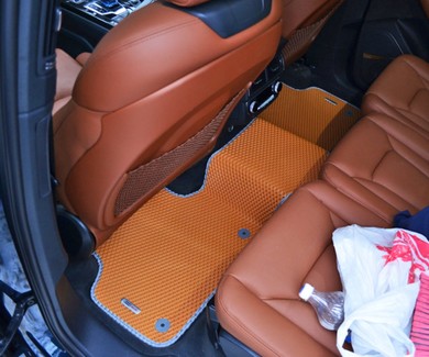 Ворсовые коврики на Audi Q7 II 2015 - 2025 в Саратове
