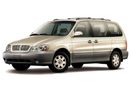 Ворсовые коврики на KIA Carnival I 1998 - 2006 в Саратове