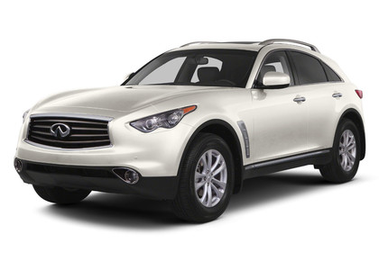Ворсовые коврики на Infiniti FX II 2009 - 2014 в Саратове