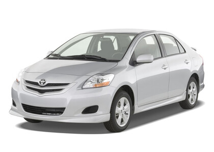 Ворсовые коврики на Toyota Belta 2005 - 2012 в Саратове
