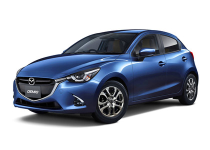 Ворсовые коврики на Mazda Demio IV (DJ) 2014 - 2025 в Саратове
