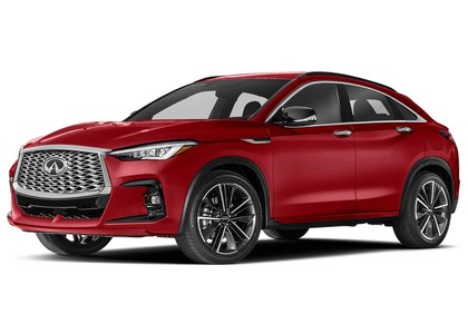 Ворсовые коврики на Infiniti QX55 2020 - 2025 в Саратове
