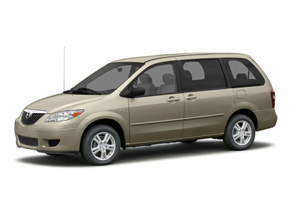 Ворсовые коврики на Mazda MPV II 1999 - 2006 в Саратове