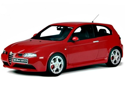 Ворсовые коврики на Alfa Romeo 147 2000 - 2010 в Саратове