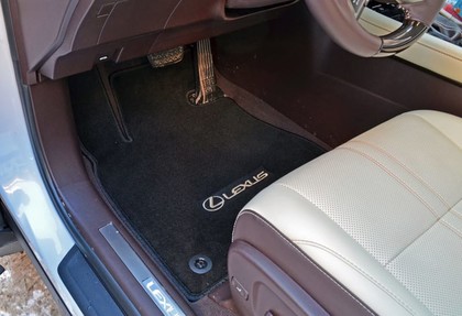 Ворсовые коврики на Lexus RX IV 2015 - 2022 в Саратове