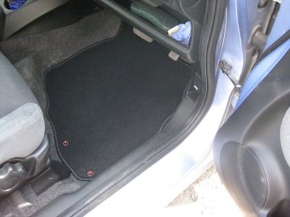 Ворсовые коврики на Honda Fit I 2001 - 2007 в Саратове