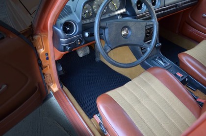 Ворсовые коврики на Mercedes W123 1975 - 1986 в Саратове
