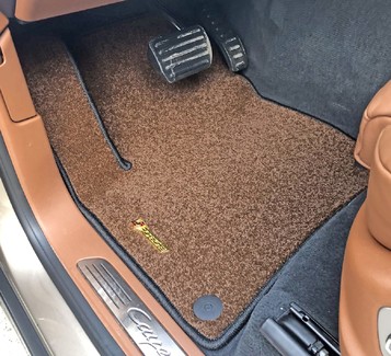Ворсовые коврики на Porsche Cayenne II 2010 - 2018 в Саратове