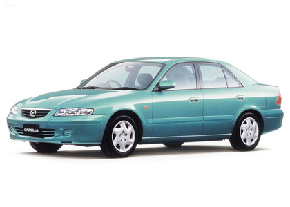 Ворсовые коврики на Mazda Capella VII 1997 - 2002 в Саратове