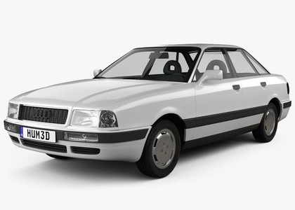 Ворсовые коврики на Audi 80 (B4) 1991 - 1995 в Саратове