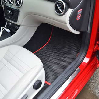 Ворсовые коврики на Mercedes A (W176) 2012 - 2018 в Саратове