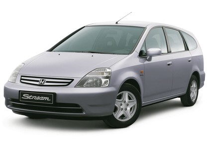 Ворсовые коврики на Honda Stream I 2wd 2000 - 2006 в Саратове