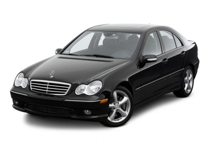 Ворсовые коврики на Mercedes C (W203) 2000 - 2008 в Саратове